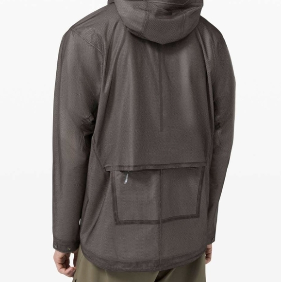 Lululemon-Lab Men's Saura Jacket Black Granite-Size Small - Picture 4 of 17